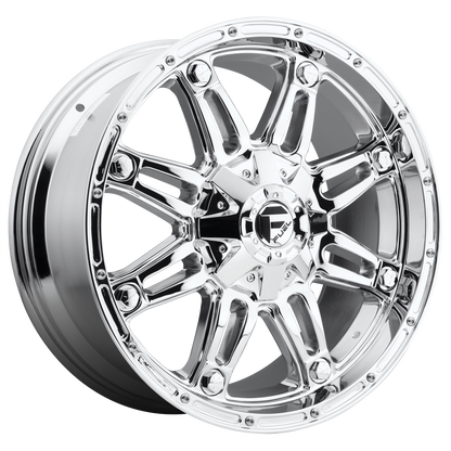 Fuel 1PC D530 HOSTAGE 20X14 -76 6X135/6X139.7 CHROME PLATED