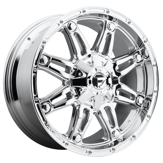 Fuel 1PC D530 HOSTAGE 20X14 -76 6X135/6X139.7 CHROME PLATED