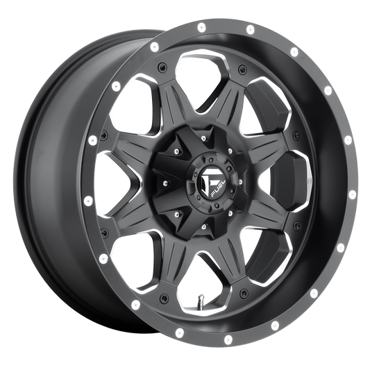 Fuel 1PC D534 BOOST 18X9 1 5X139.7/5X150 MATTE BLACK MILLED