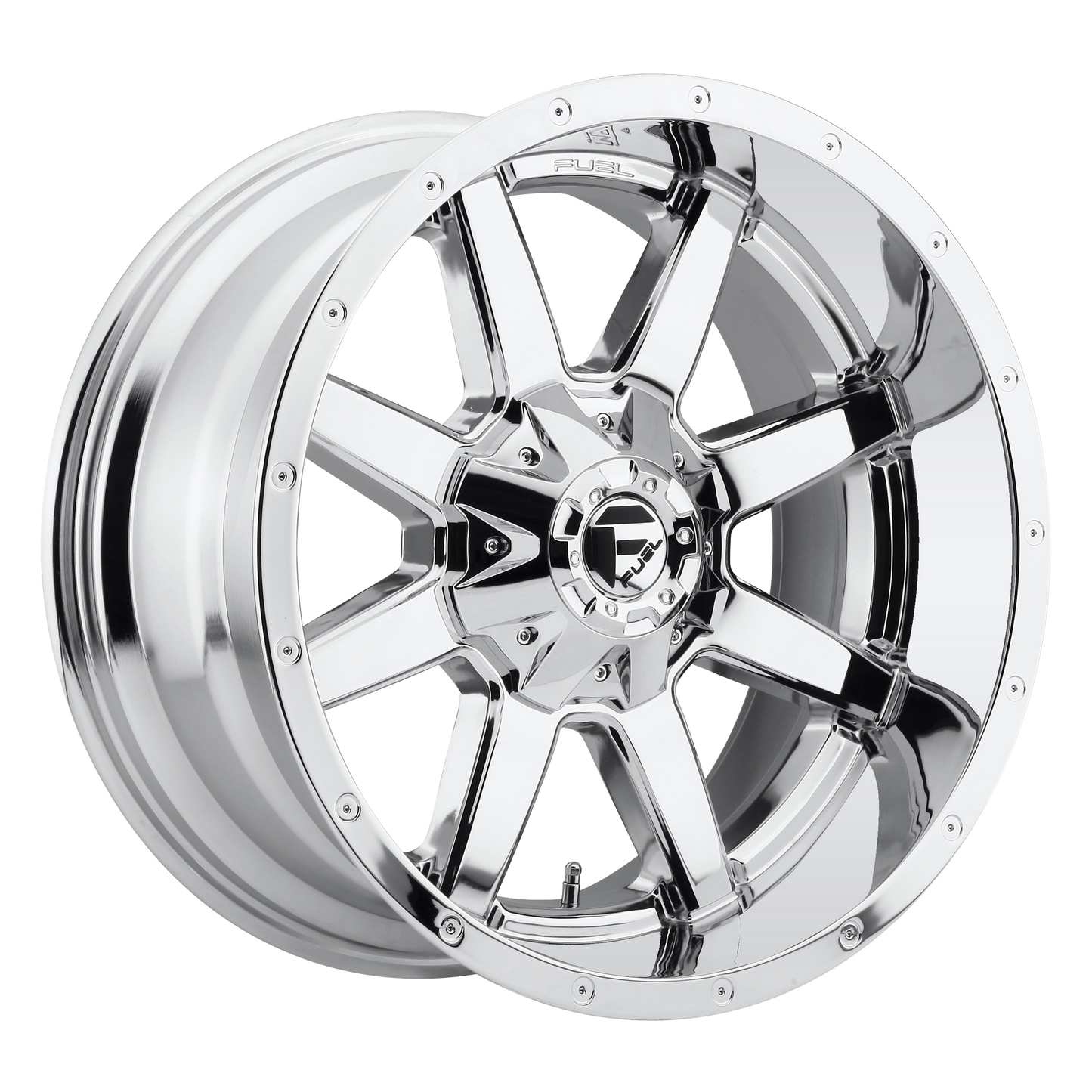 Fuel 1PC D536 MAVERICK 22X10 10 6X135/6X139.7 CHROME PLATED