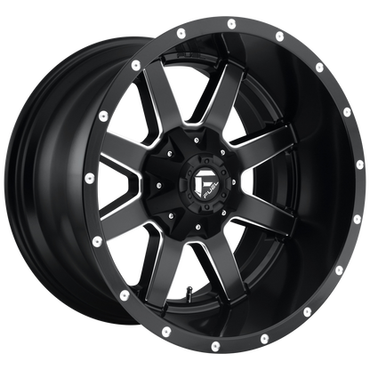 Fuel 1PC D538 MAVERICK 22X10 10 6X135/6X139.7 MATTE BLACK MILLED