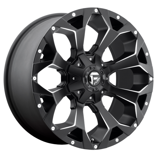Fuel UTV D546 ASSAULT 15X7 13 4X156/4X156 MATTE BLACK MILLED