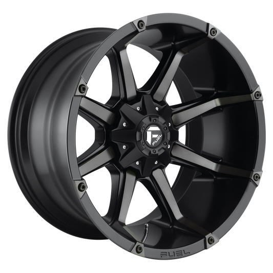 Fuel 1PC D556 COUPLER 20X9 20 6X139.7 MATTE BLACK DOUBLE DARK TINT