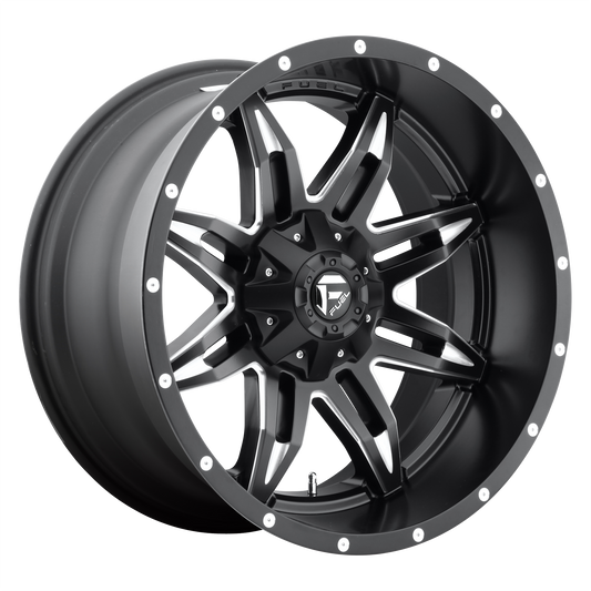 Fuel UTV D567 LETHAL 15x7 13 4x137/4x137 MATTE BLACK MILLED