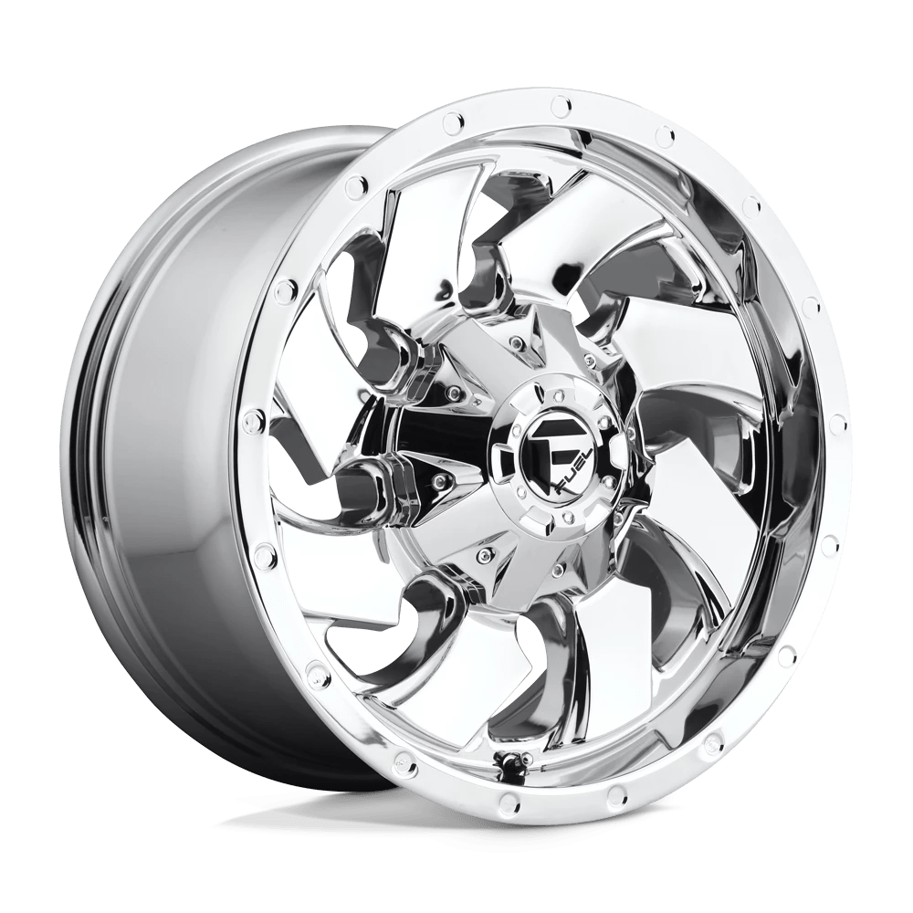 Fuel 1PC D573 CLEAVER 17X9 20 6X135/6X5.3/6X139.7/6X5.5 CHROME PLATED