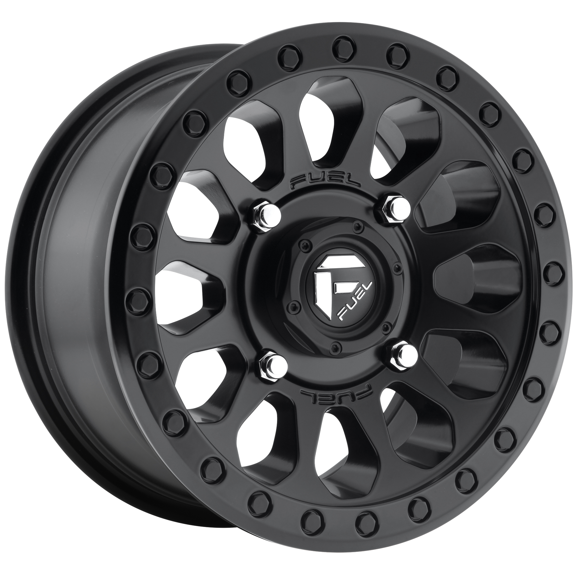 Fuel UTV D579 VECTOR UTV 14x7 38 4x137/4x137 MATTE BLACK