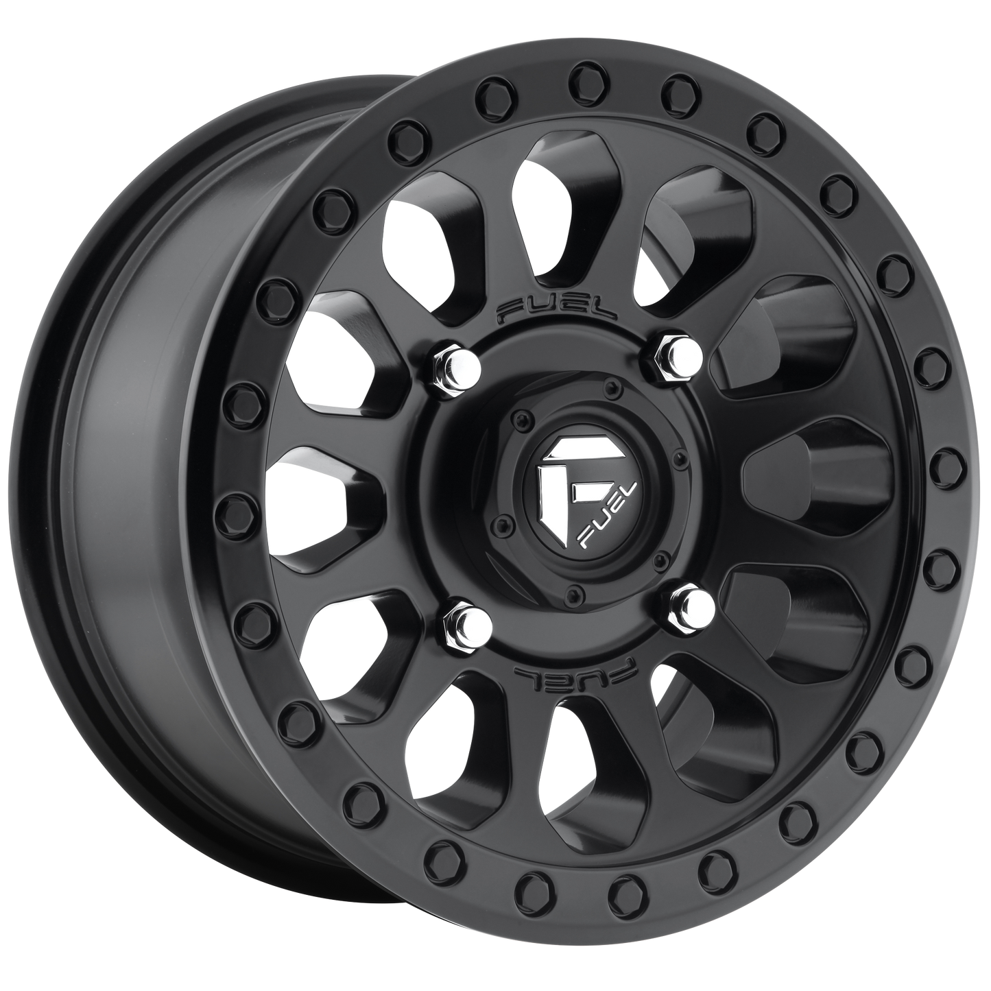 Fuel UTV D579 VECTOR UTV 15x7 13 4x156/4x156 MATTE BLACK