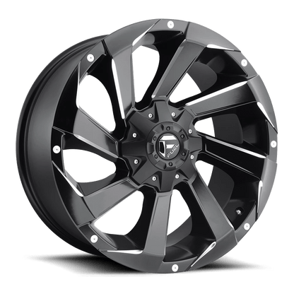 Fuel 1PC D592 RAZOR 17X9 -12 5X114.3/5X127/5X4.5/5.0 MATTE BLACK MILLED