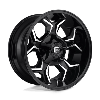 Fuel 1PC D606 AVENGER 20X10 -18 8X170/8X6.7 GLOSS BLACK MILLED