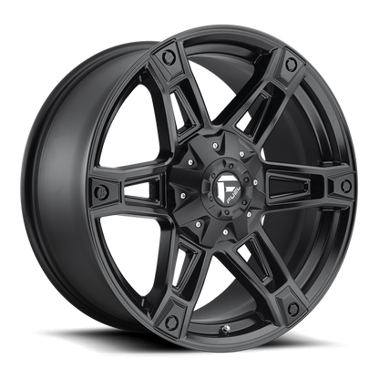 Fuel 1PC D624 DAKAR 20X9 1 5X114.3/5X127/5X4.5/5.0 MATTE BLACK