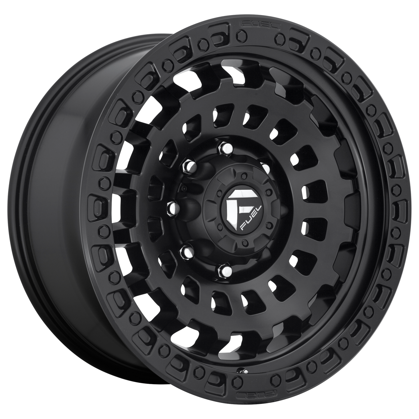 Fuel 1PC D633 ZEPHYR 17X8 38 5X114.3 MATTE BLACK