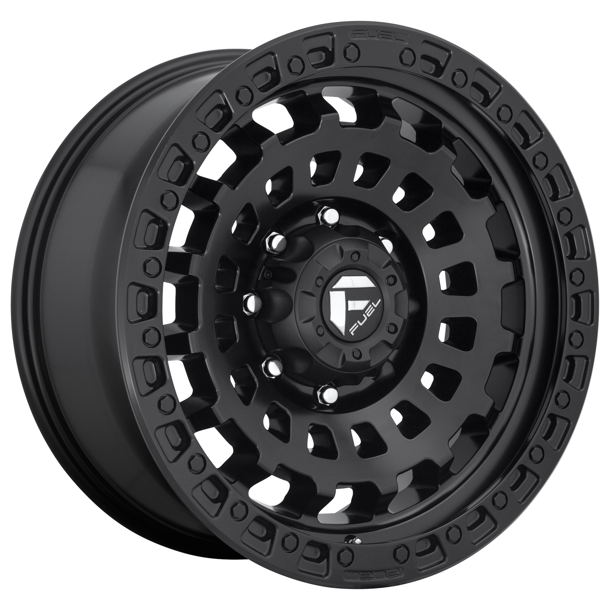 Fuel 1PC D633 ZEPHYR 17X8 38 5X114.3 MATTE BLACK