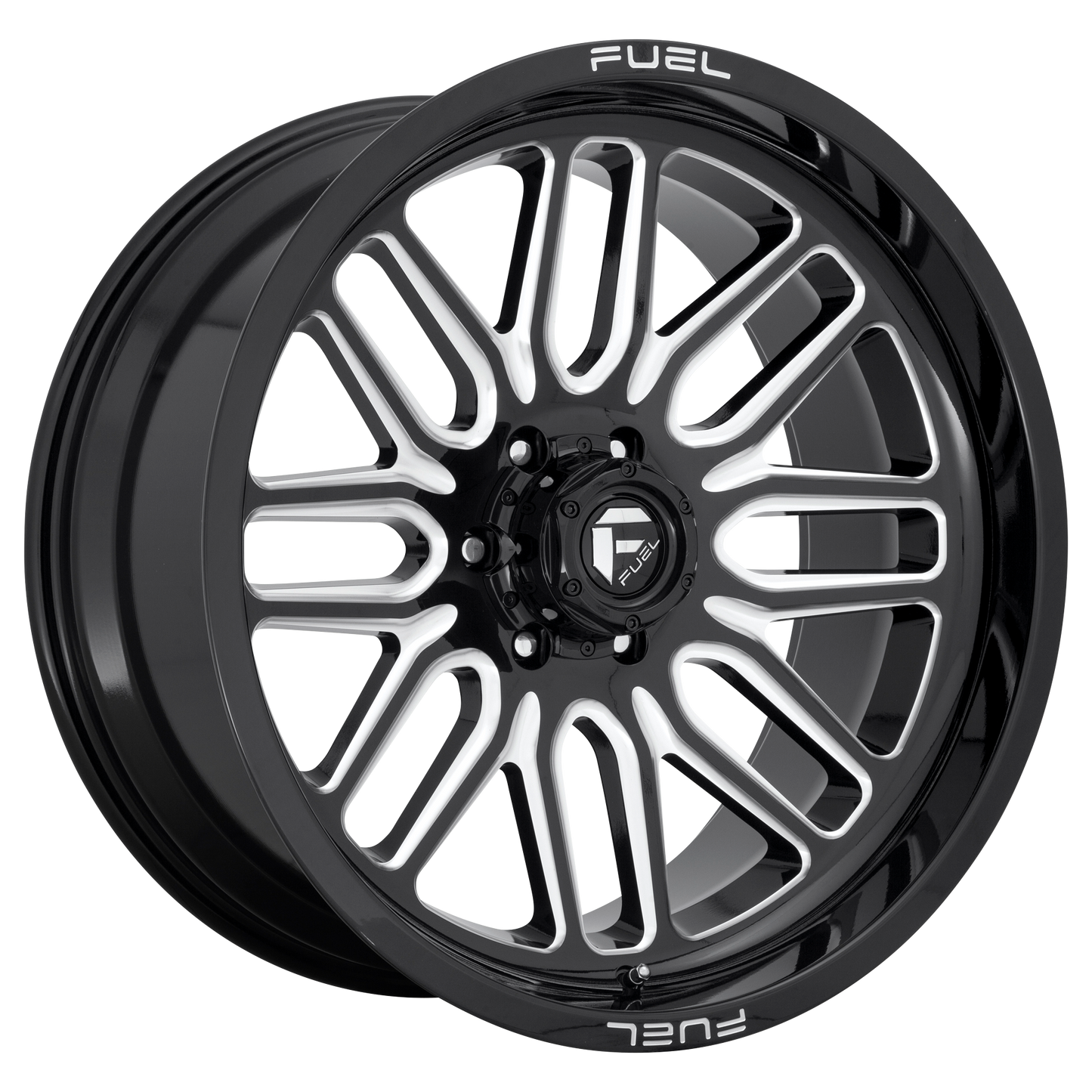 Fuel 1PC D662 IGNITE 22X12 -43 8X180/8X7.1 GLOSS BLACK MILLED