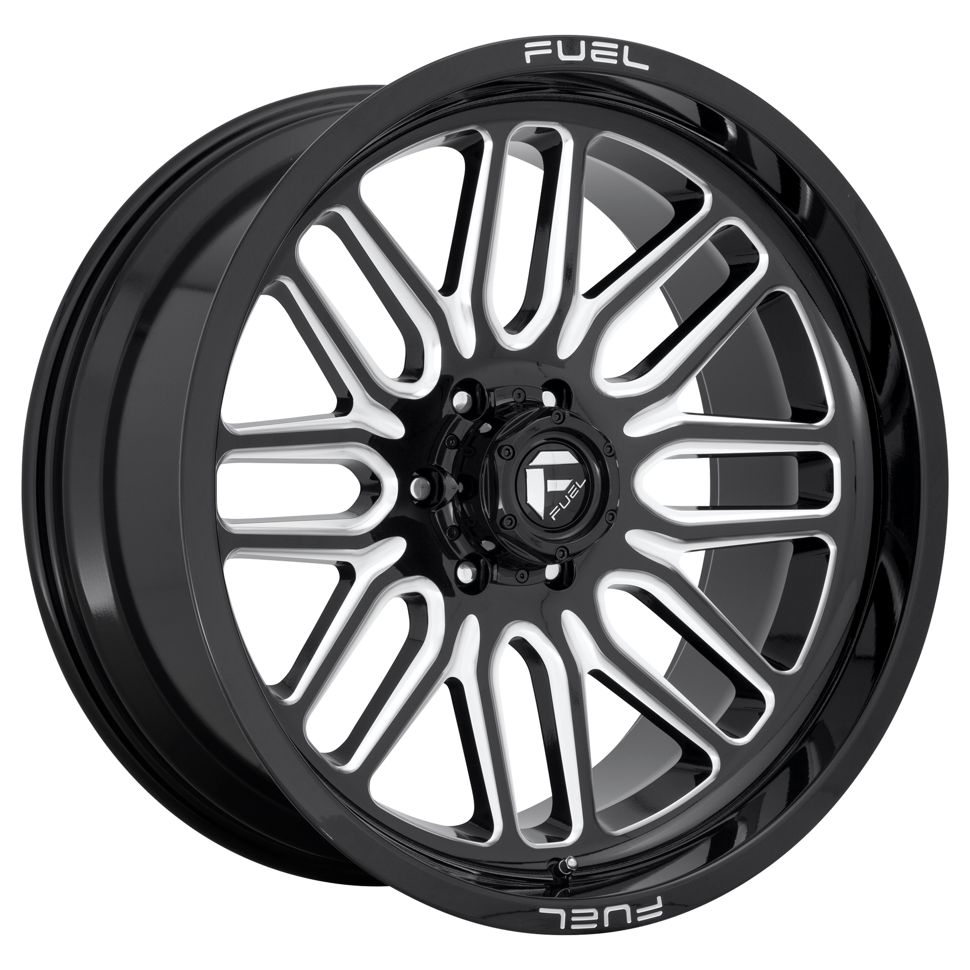 Fuel 1PC D662 IGNITE 22X12 -43 8X180/8X7.1 GLOSS BLACK MILLED