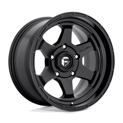 Fuel 1PC D664 SHOK 16X7 42 5X160/5X160 MATTE BLACK