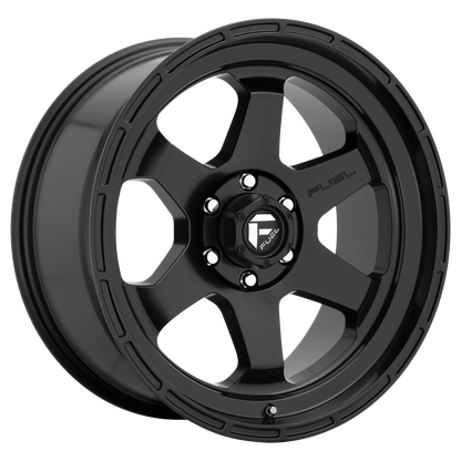 Fuel 1PC D664 SHOK 17X9 -12 6X135 MATTE BLACK