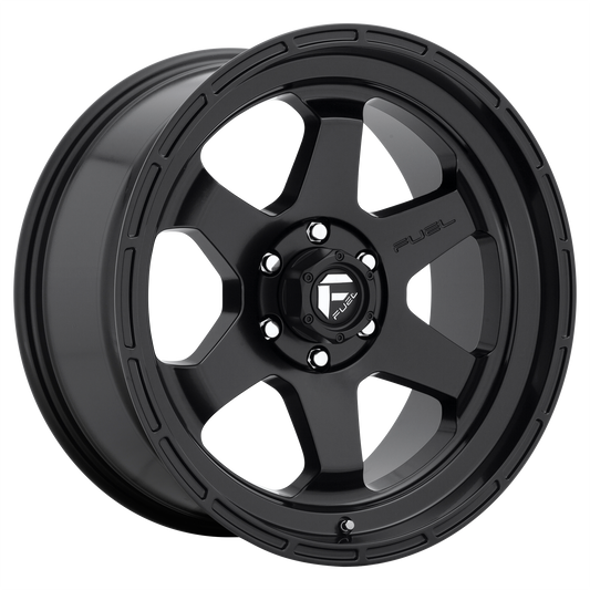 Fuel 1PC D664 SHOK 17X9 -12 6X135 MATTE BLACK