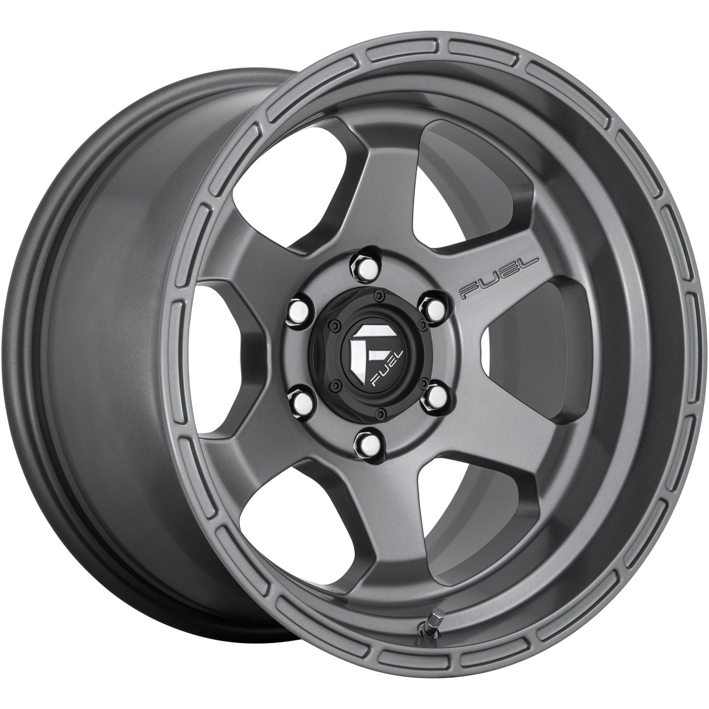 Fuel 1PC D665 SHOK 17X9 -12 6X135 MATTE GUN METAL
