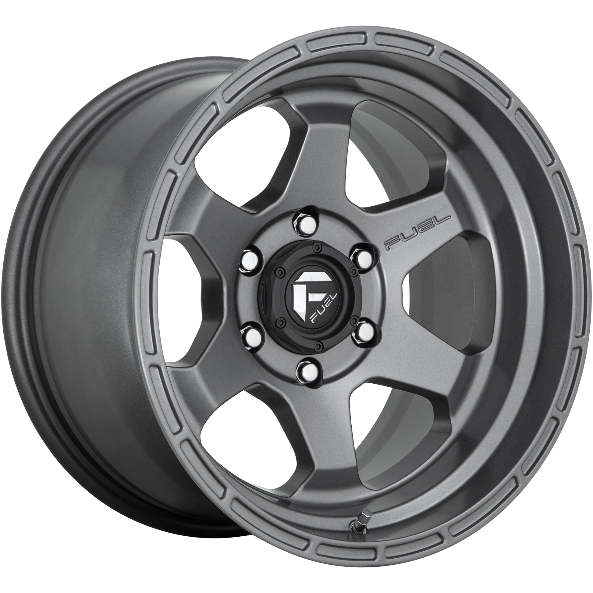 Fuel 1PC D665 SHOK 17X9 -12 6X135 MATTE GUN METAL