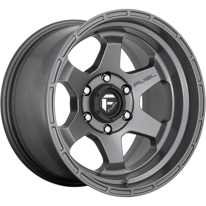 Fuel 1PC D665 SHOK 17X9 1 6X135 MATTE GUN METAL