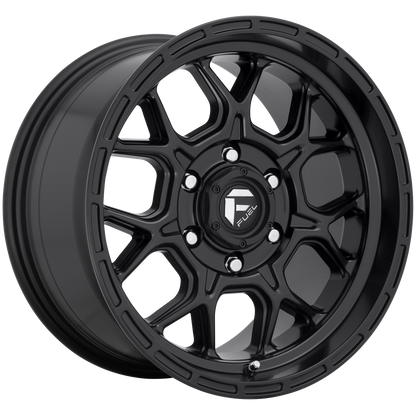 Fuel 1PC D670 TECH 20X10 -18 5X127 MATTE BLACK