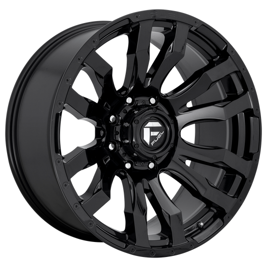 Fuel 1PC D675 BLITZ 20X9 1 6X135 GLOSS BLACK