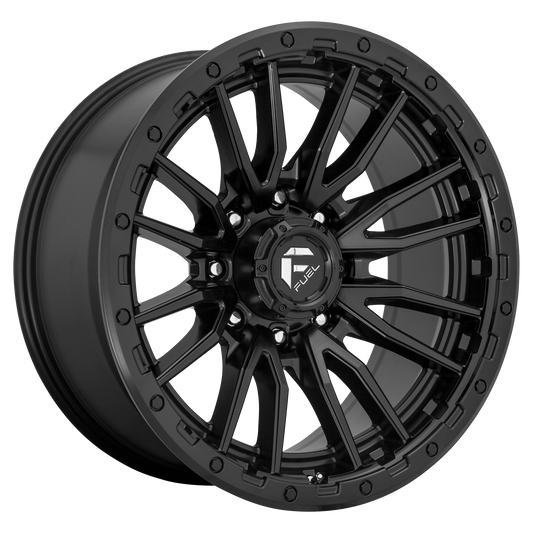 Fuel 1PC D679 REBEL 20X10 -18 5X139.7 MATTE BLACK