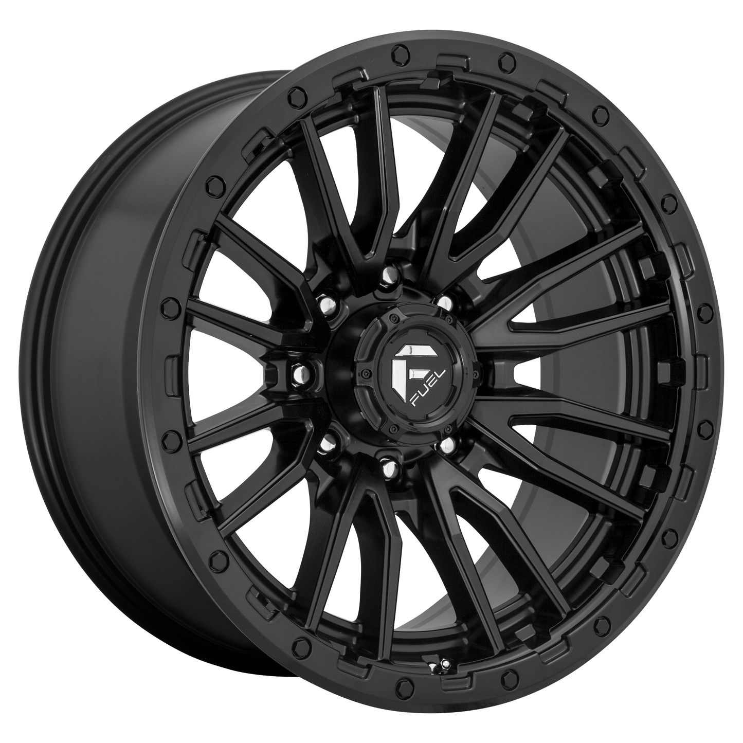 Fuel 1PC D679 REBEL 18X9 -12 5X139.7 MATTE BLACK