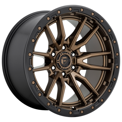 Fuel 1PC D681 REBEL 18X9 20 5X150 MATTE BRONZE BLACK BEAD RING