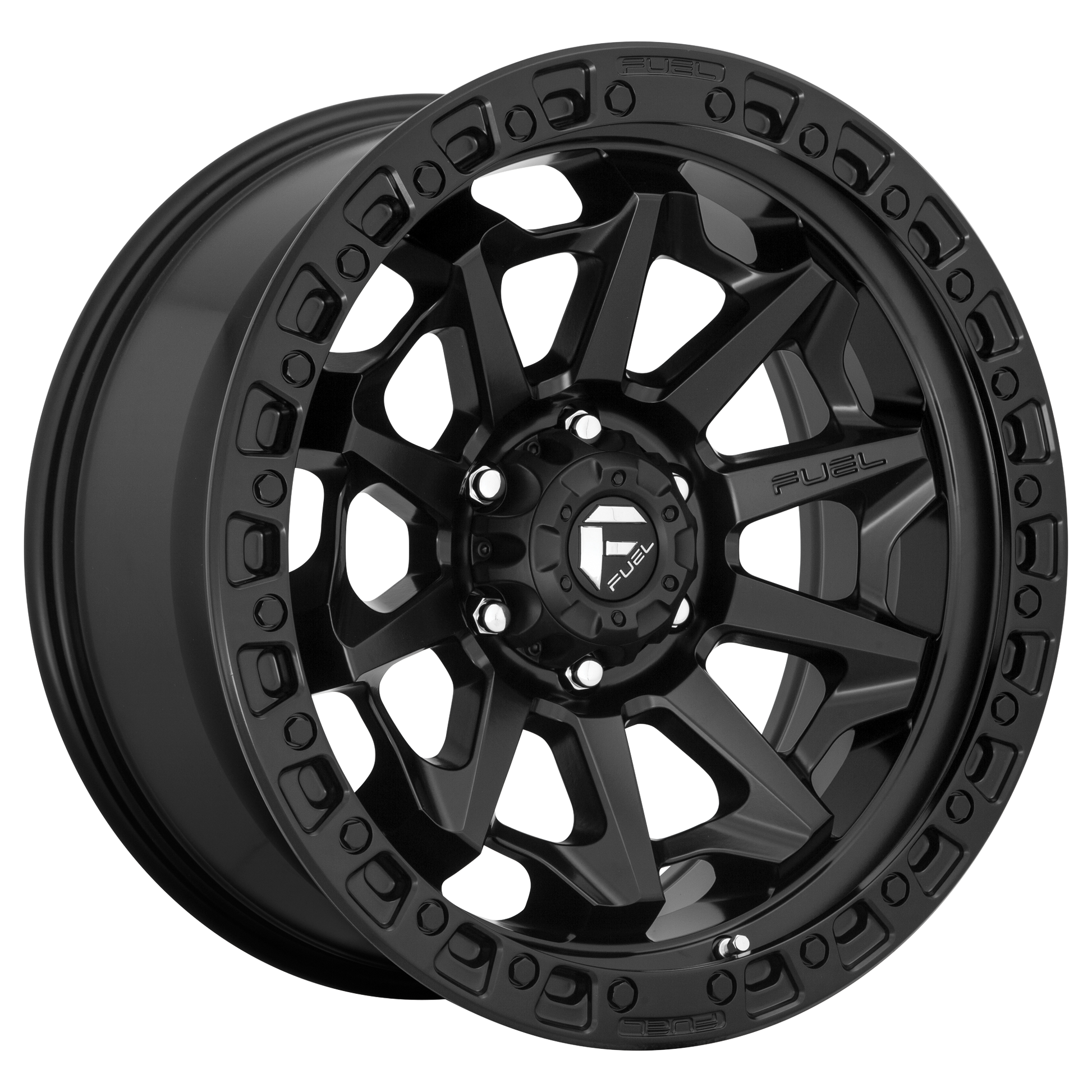 Fuel 1PC D694 COVERT 18X9 -12 8X165.1 MATTE BLACK