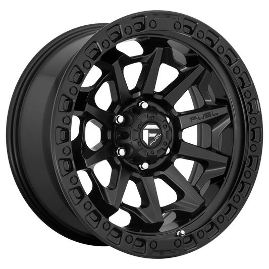 Fuel 1PC D694 COVERT 18X9 1 8X165.1 MATTE BLACK