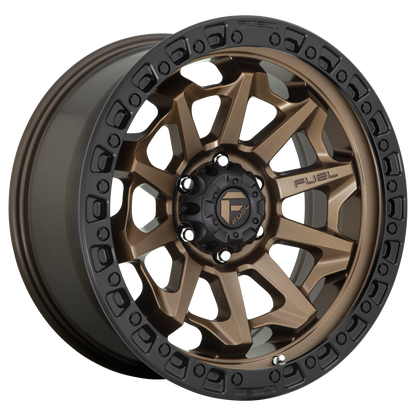 Fuel 1PC D696 COVERT 18X9 1 8X170/8X6.7 MATTE BRONZE BLACK BEAD RING