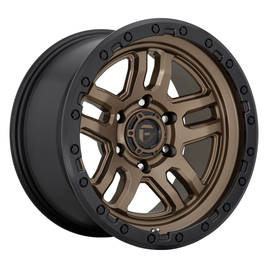 Fuel 1PC D702 AMMO 20X9 1 5X139.7 MATTE BRONZE BLACK BEAD RING