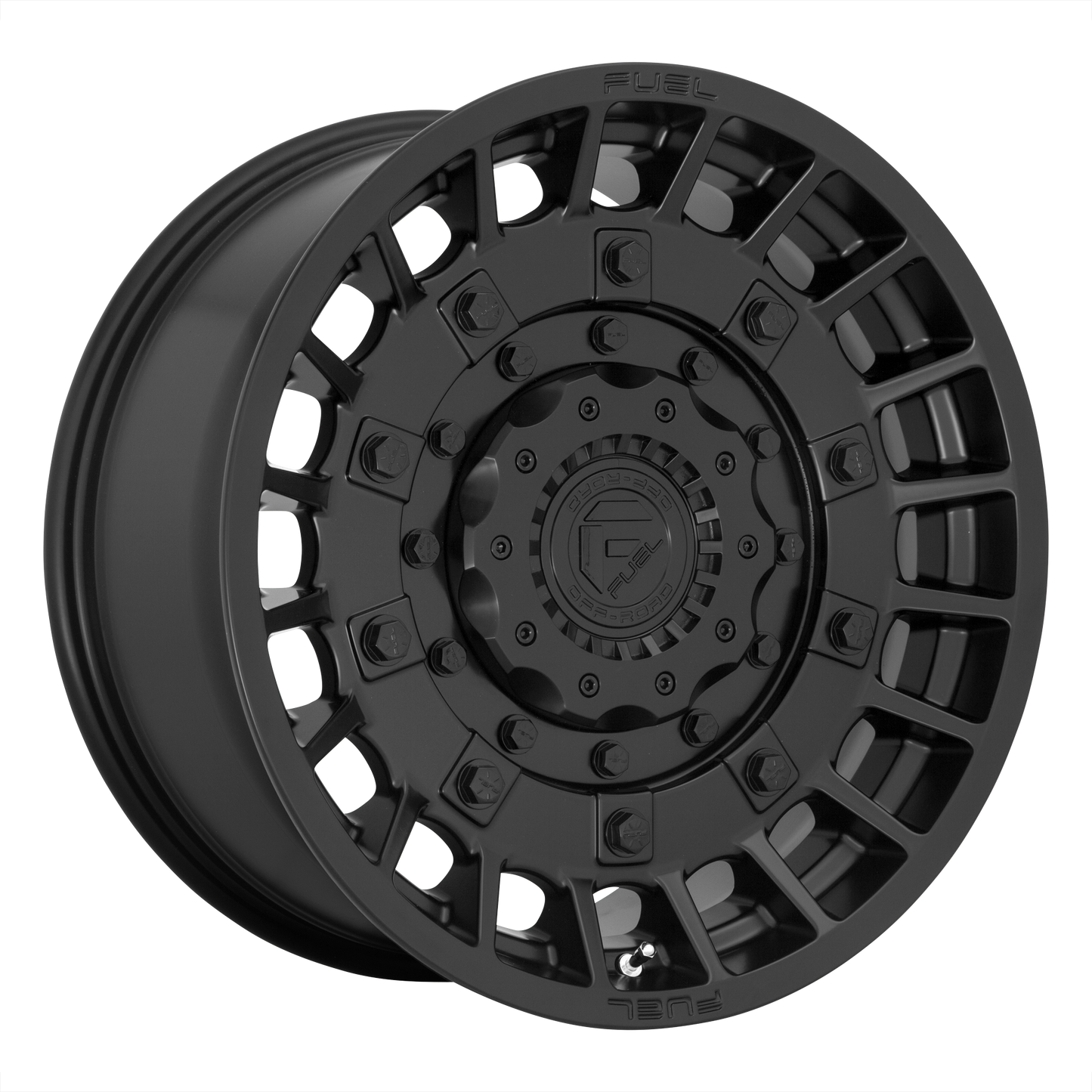 Fuel 1PC D723 MILITIA 17X9 -12 5X114.3/5X127/5X4.5/5.0 Matte Black