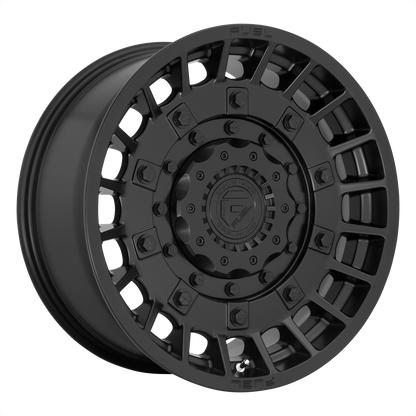 Fuel 1PC D723 MILITIA 17X9 -12 5X114.3/5X127/5X4.5/5.0 Matte Black