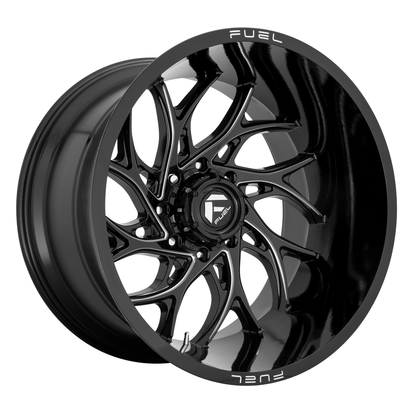 Fuel UTV D741 RUNNER 15X10 0 4X137/4X137 Gloss Black Milled