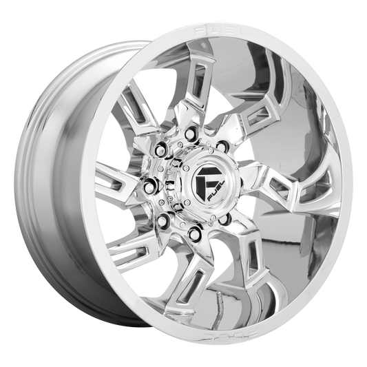 Fuel 1PC D746 LOCKDOWN 20X10 -18 6X139.7 CHROME