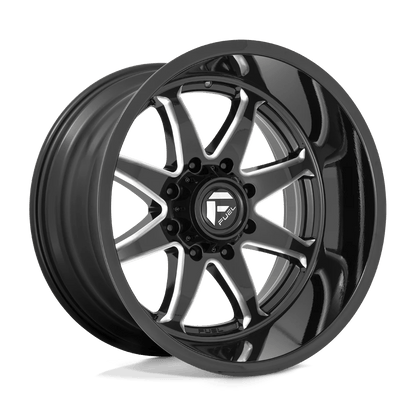 Fuel 1PC D749 HAMMER 20X10 -18 8X170/8X6.7 Gloss Black Milled