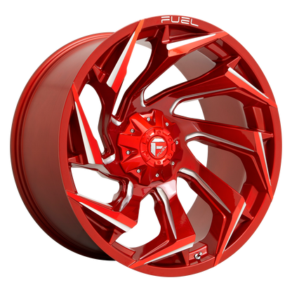 Fuel 1PC D754 REACTION 20X10 -18 8X170/8X6.7 Candy Red Milled
