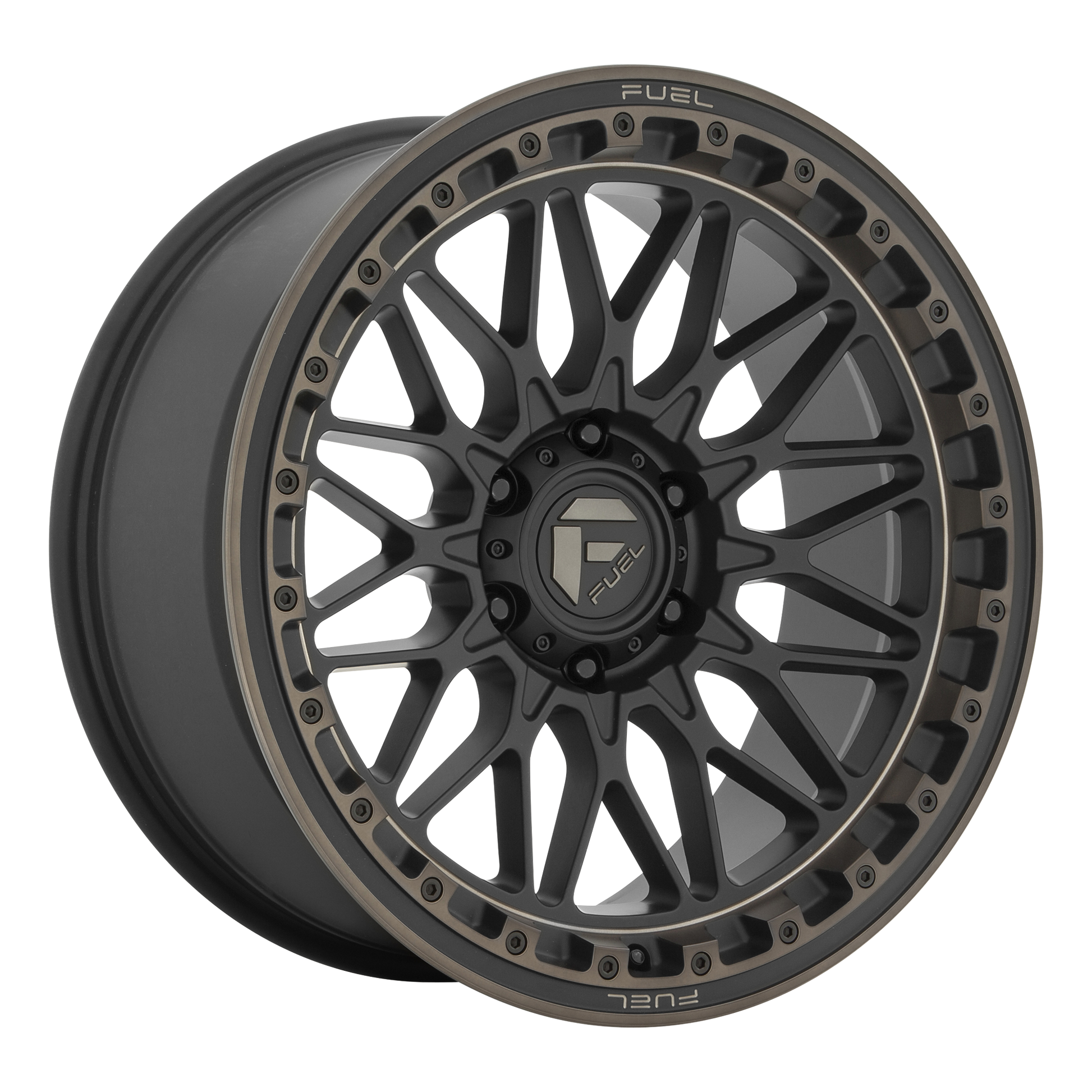 Fuel 1PC D759 TRIGGER 20X9 1 5X127/5X5.0 Matte Black Dark Tint