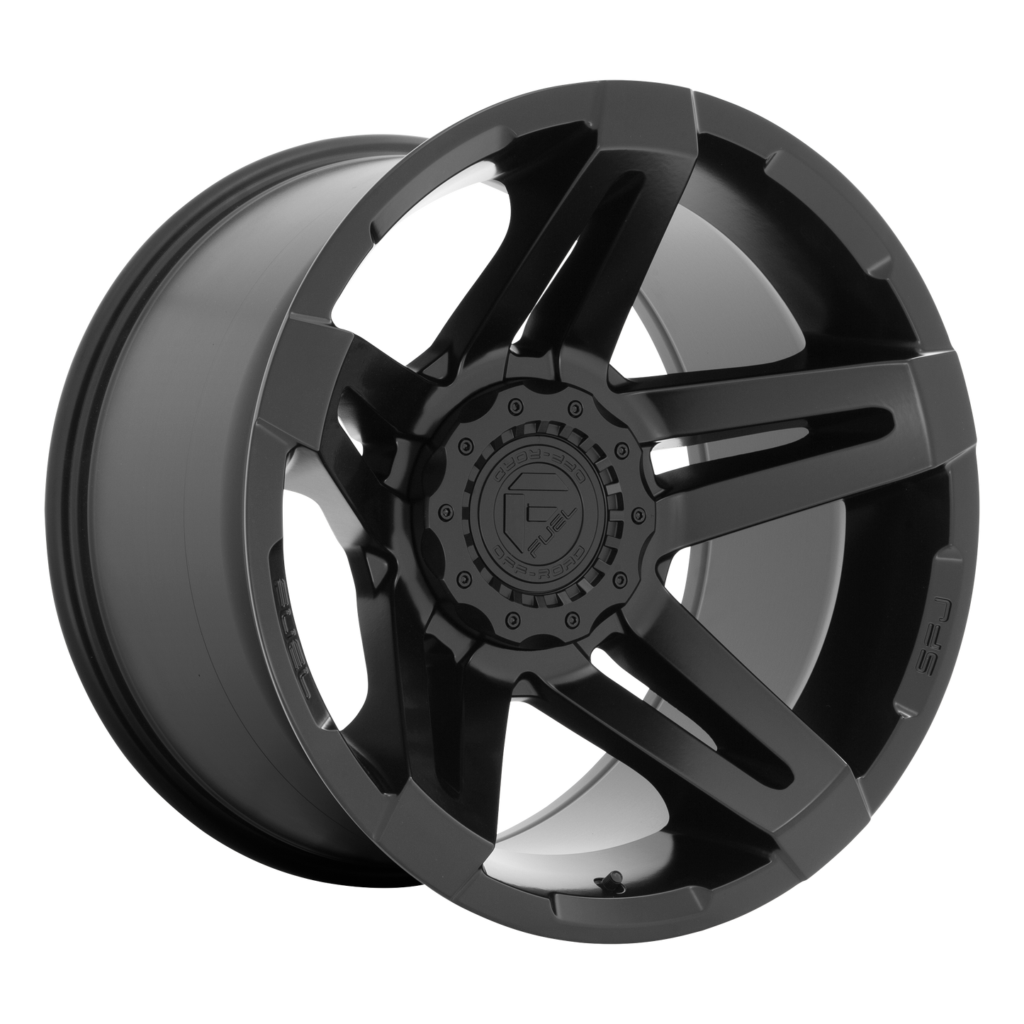 Fuel 1PC D763 SFJ 22X14 -75 5X127/5X139.7/5X5.0/5.5 Matte Black
