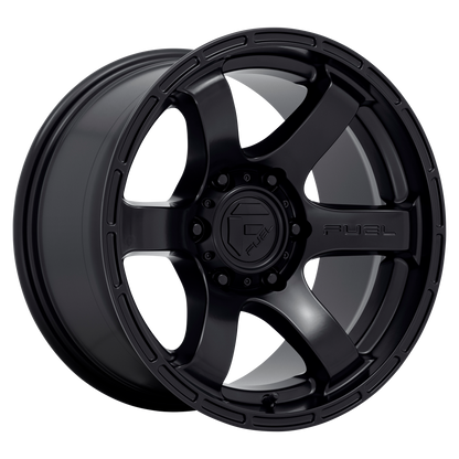 Fuel 1PC D766 RUSH 18X9 1 5X127/5X5.0 SATIN BLACK