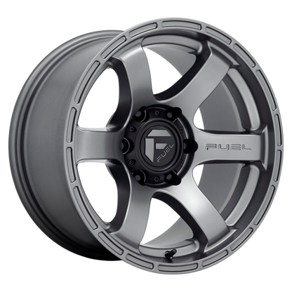 Fuel 1PC D767 RUSH 18X9 1 5X127/5X5.0 Matte Gun Metal
