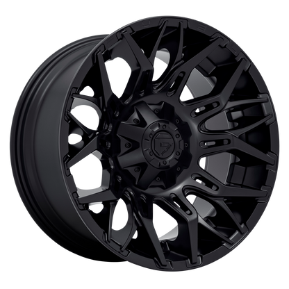 Fuel 1PC D772 TWITCH 22X10 -18 8X170/8X6.7 Blackout