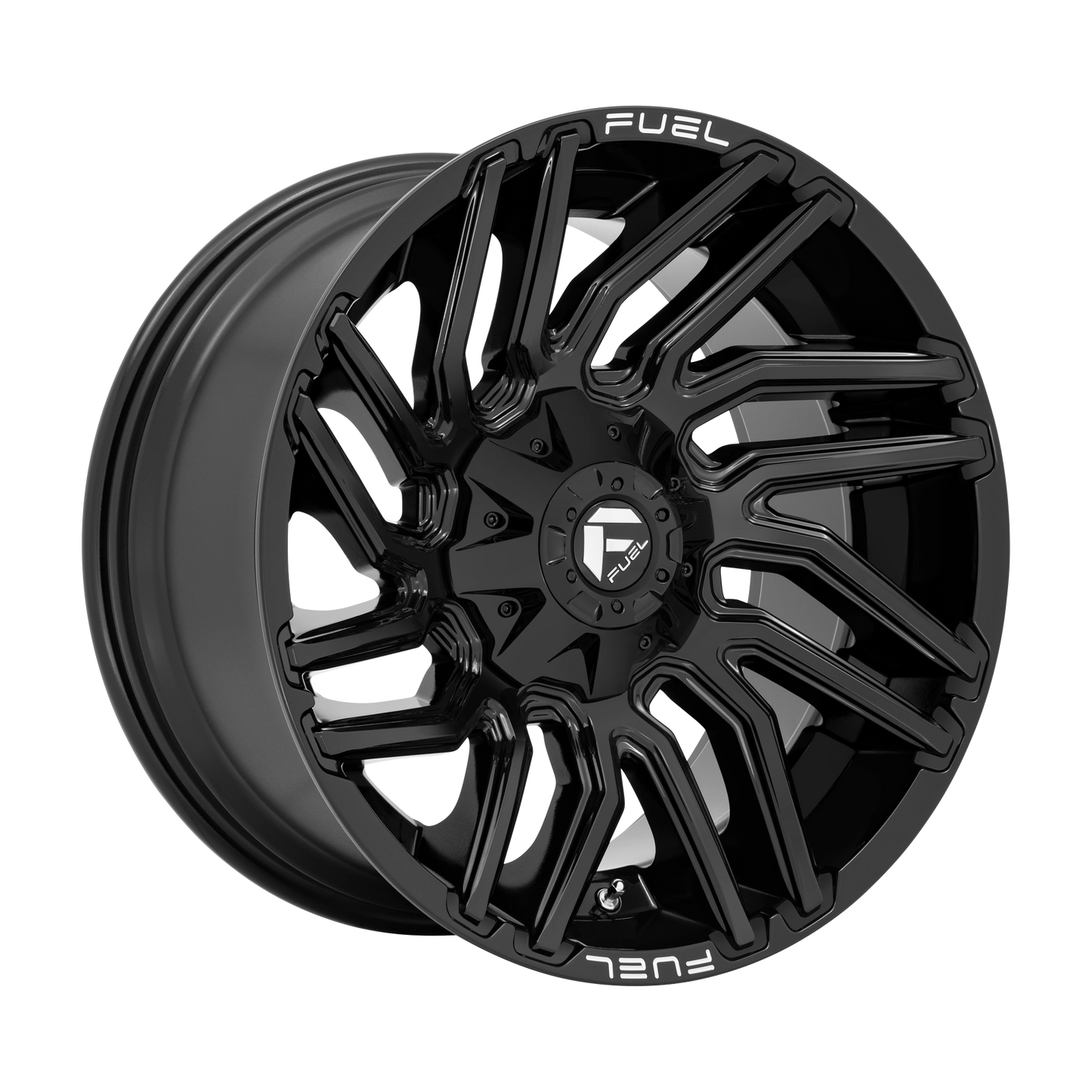 Fuel 1PC D776 TYPHOON 20X10 -18 5X114.3/5X127 GLOSS BLACK