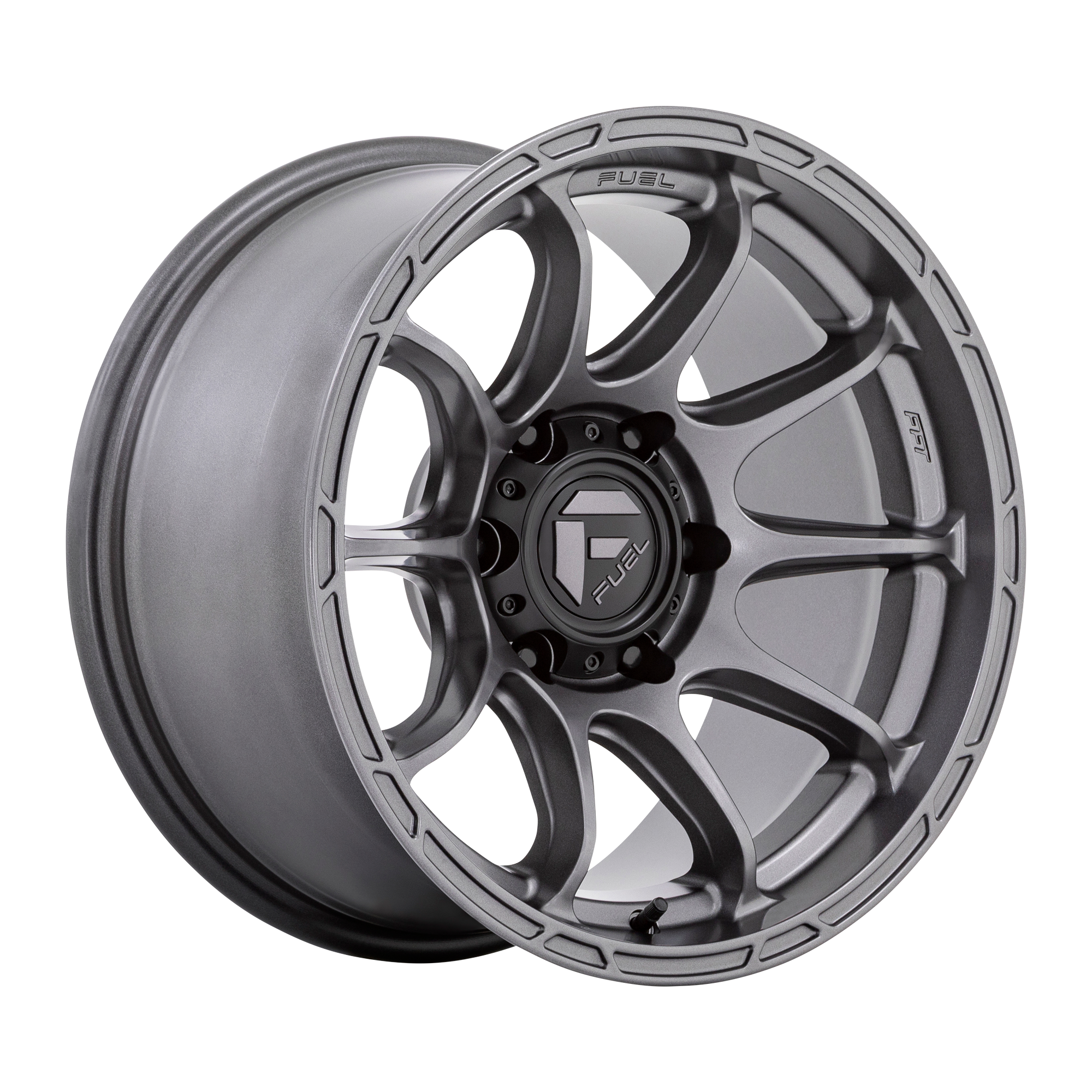 Fuel 1PC D793 VARIANT 17X9 -12 6X139.7 MATTE GUNMETAL | Wheels Below Retail