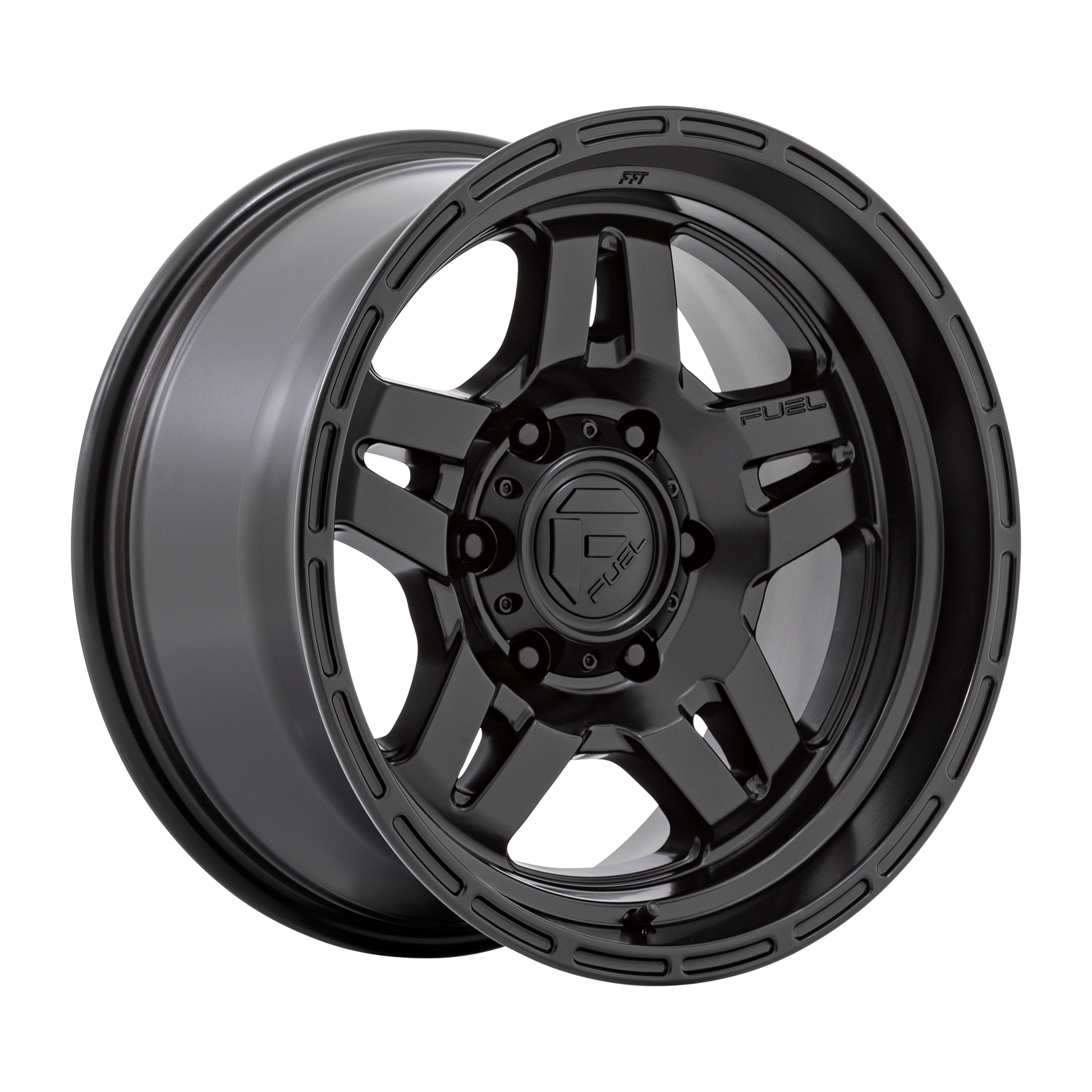 Fuel 1PC D799 OXIDE 18X9 -12 5X127 BLACKOUT