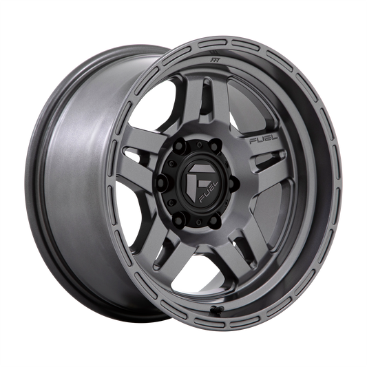 Fuel 1PC D801 OXIDE 17X8.5 1 5X127 MATTE GUNMETAL