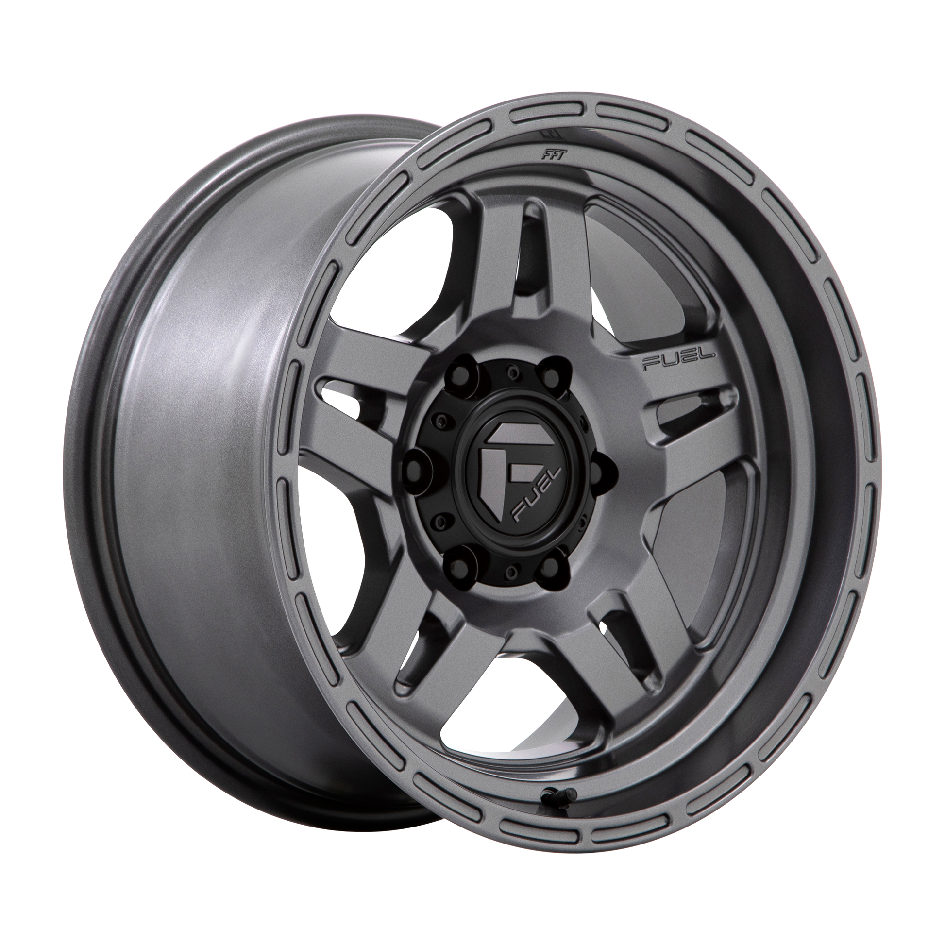 Fuel 1PC D801 OXIDE 18X9 1 6X135 MATTE GUNMETAL