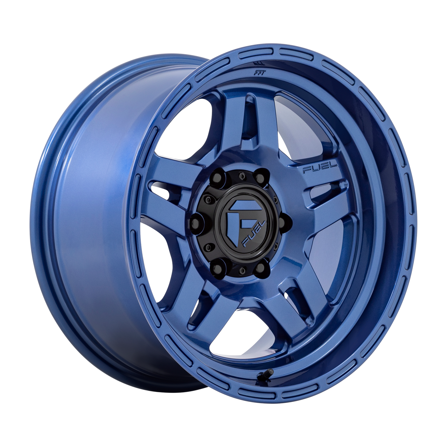 Fuel 1PC D802 OXIDE 18X9 -12 5X127 DARK BLUE